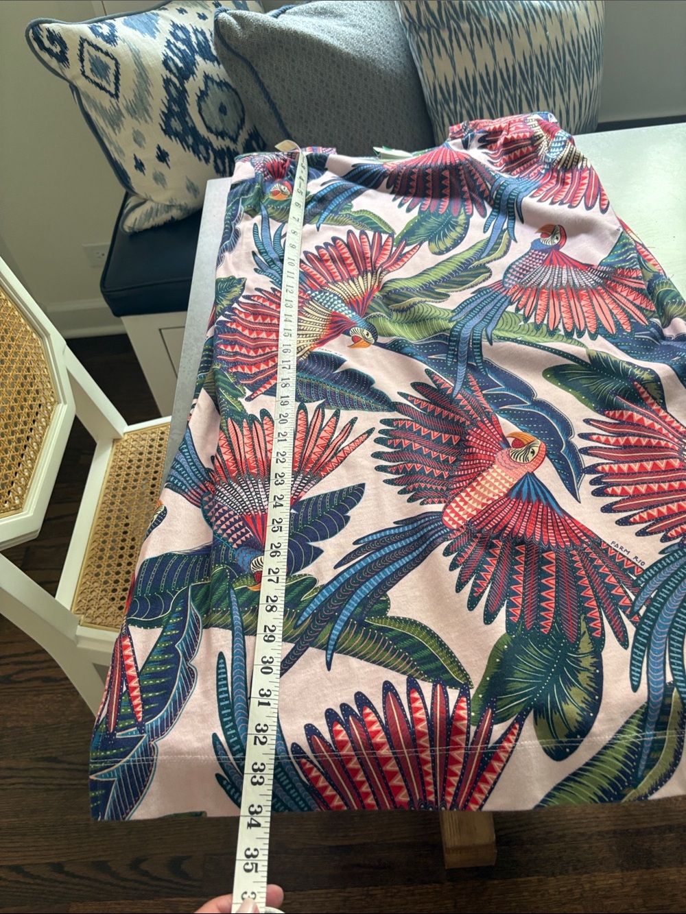 Farm Rio Parrot Print Mini Dress - Picture 5 of 5
